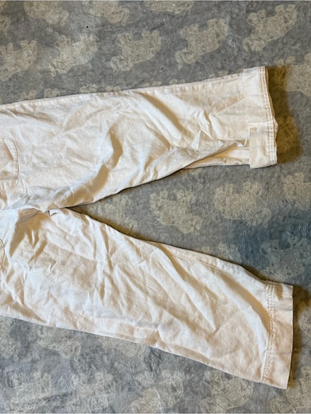 CALVIN KLEIN Woman’s Light Beige Casual Pants - Classic Straight Fit SIZE 6